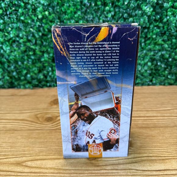 NIB Houston Astros Yordan Alvarez Bat Flip Bobblehead SGA 2023 - Picture 3 of 7